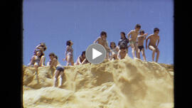 Excursión del alumnado de 6º de EGB del Colegio de infantil y primaria Hermanos Machado al entorno del Parque Natural de Doñana. Huelva (España).