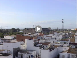 Imagenes de la estructura urbanistica del barrio. 2001. La Bachillera (barrio, Sevilla, Espana, ca.1948-)