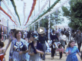 La feria de abril. 1979. Sevilla (España).
