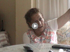 Entrevista a Isabel López Crespo sobre la historia del barrio. 2001. La Bachillera (barrio, Sevilla, España, ca.1948-)